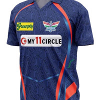 Lucknow Super Giants IPL Replica jersey 2024 (LSG 2024 With Name Personalization)