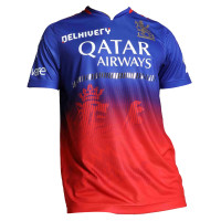 Royal Challengers Bangalore IPL Replica jersey 2024 (RCB 2024 IPL Jersey with Name Personalization)