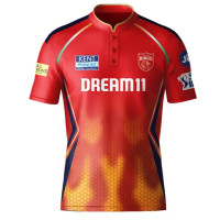 Punjab Kings IPL Replica Jersey 2025 (PK 2025 With Name Personalization)
