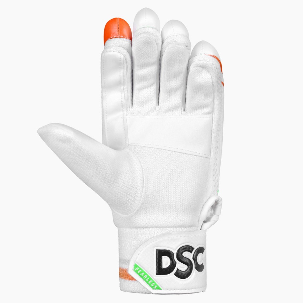 DSC Ruffle Cricket Batting Gloves (Green) DSC Ruffle Cricket Batting Gloves (Green)