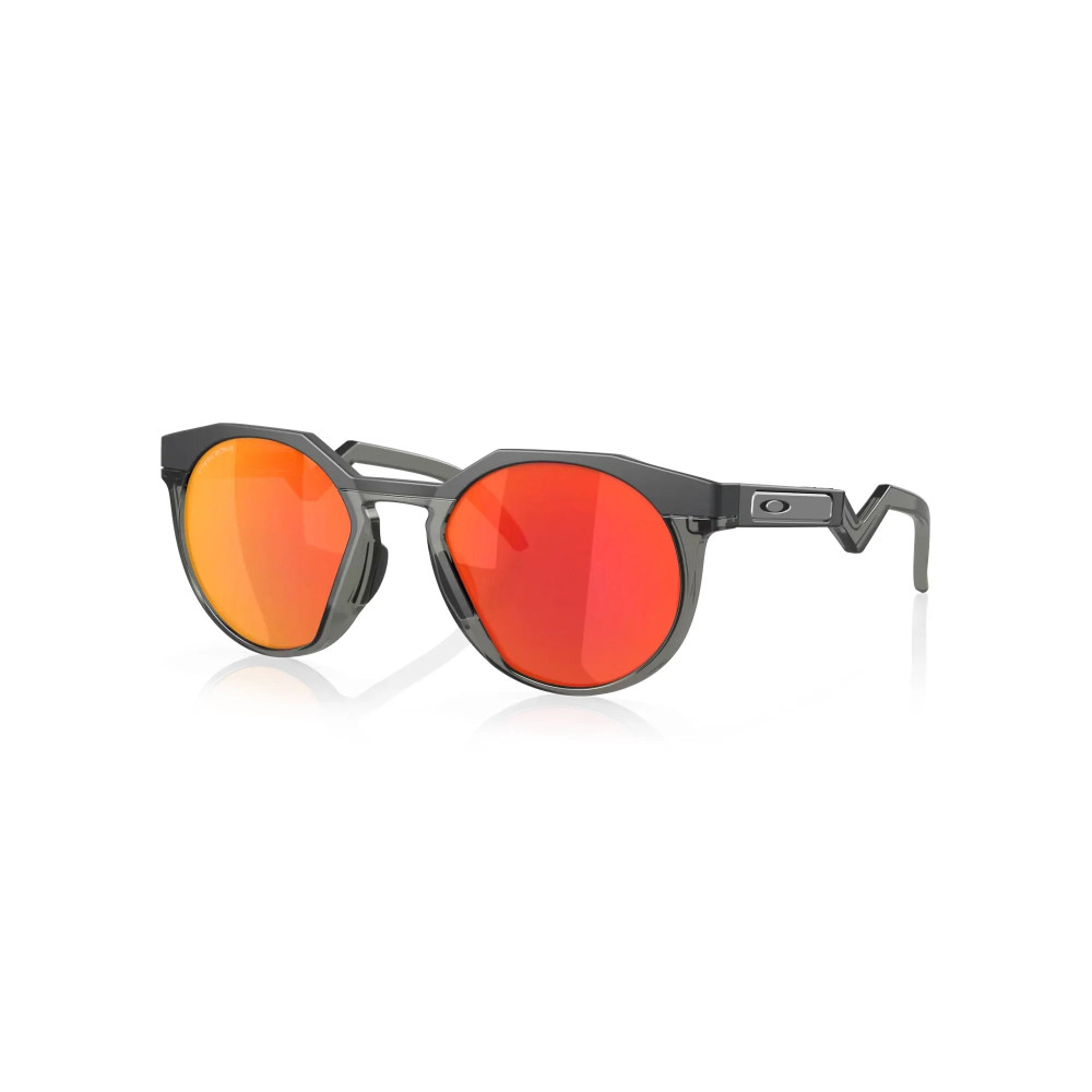 Oakley HSTN Matte Black Prizm Ruby Sunglass Oakley HSTN Matte Black Prizm Ruby Sunglass