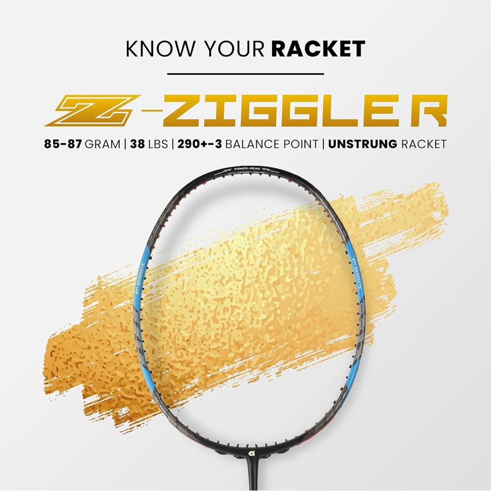 Apacs Z Ziggler (Black) Badminton Racket Apacs Z Ziggler (Black) Badminton Racket