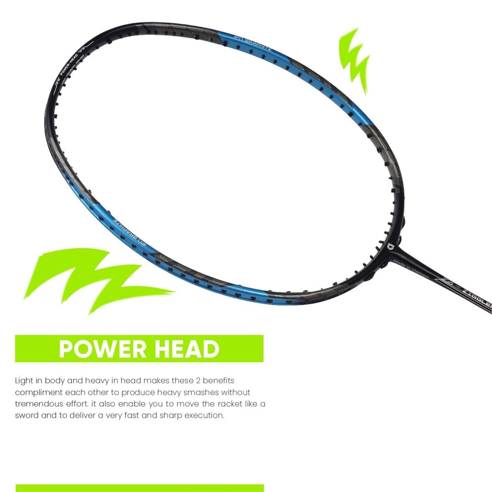 Apacs Z Ziggler Lite Badminton Racket (White) Apacs Z Ziggler Lite Badminton Racket (White)