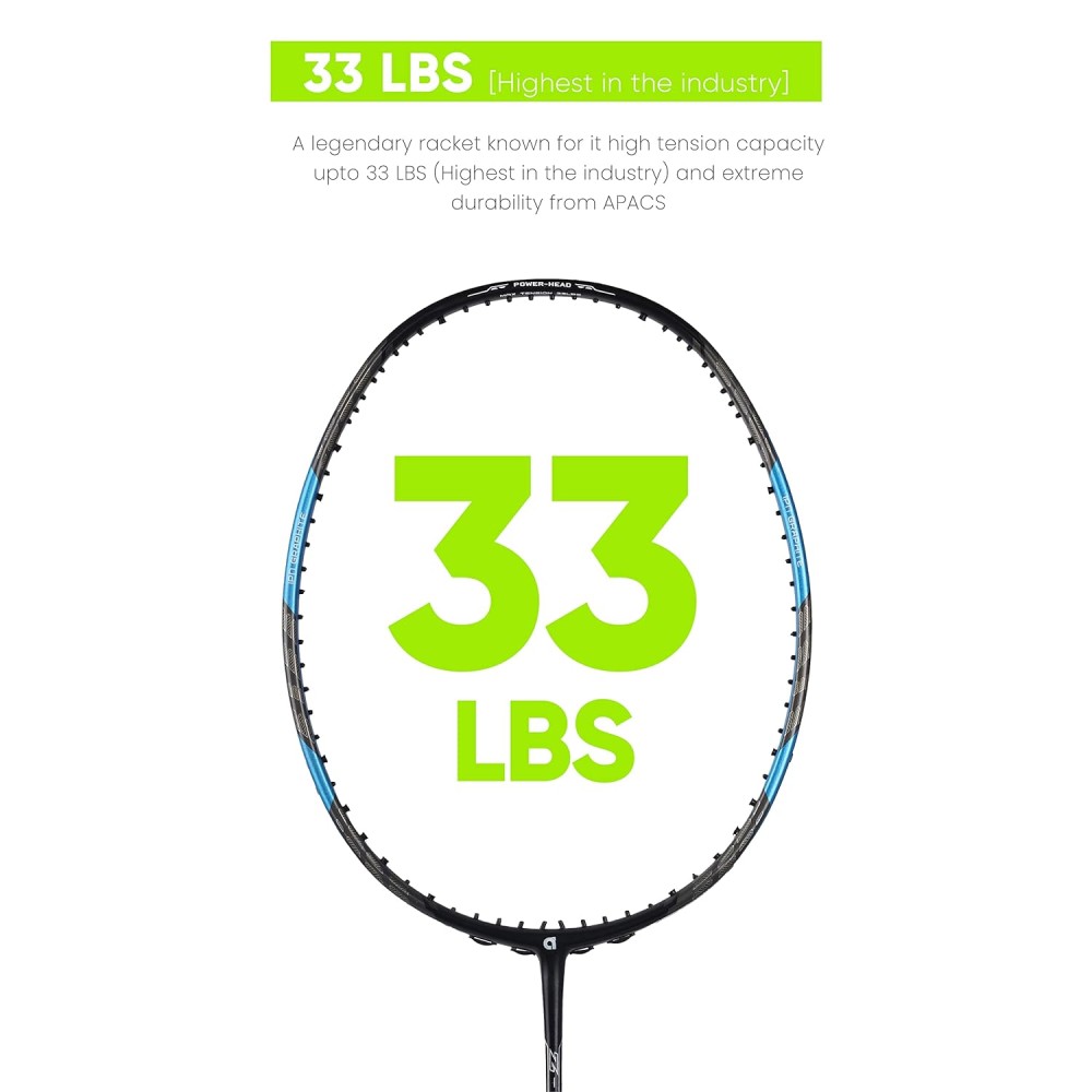 Apacs Z Ziggler Lite Badminton Racket (White) Apacs Z Ziggler Lite Badminton Racket (White)