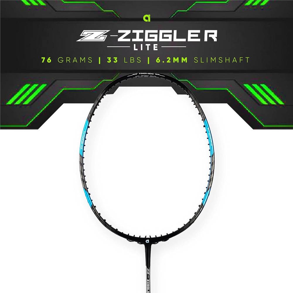 Apacs Z Ziggler Lite Badminton Racket (White) Apacs Z Ziggler Lite Badminton Racket (White)