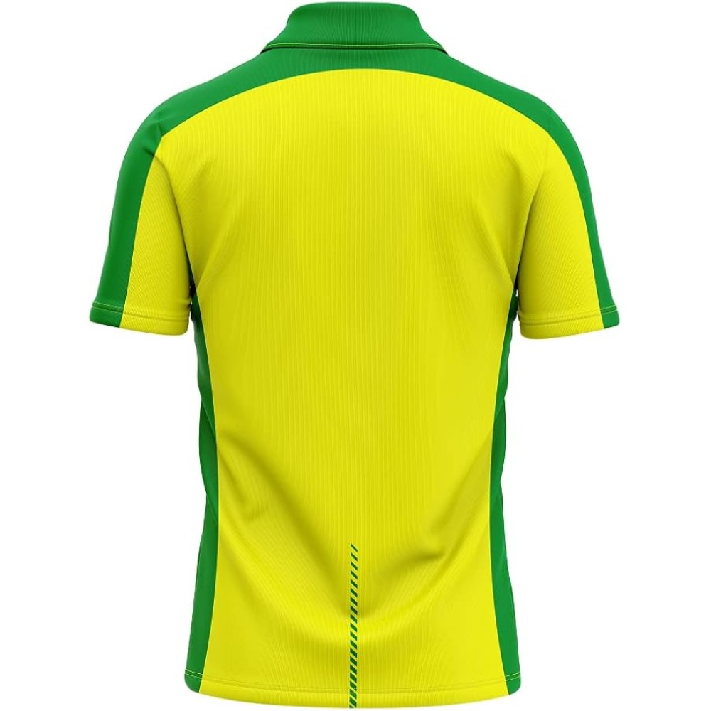 Australia ICC World Cup 2019 Half Sleeves Cricket Fan Jersey - 100% Dryfit Polyester - With Name Personalization Australia ICC World Cup 2019 Half Sleeves Cricket Fan Jersey - 100% Dryfit Polyester - With Name Personalization