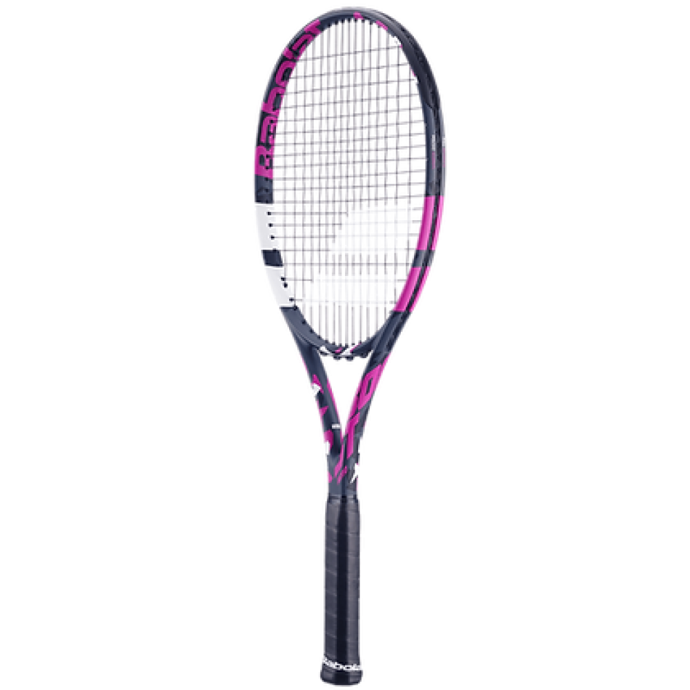 Babolat Boost Aero Pink Tennis Racquet - 260 g - Grey Pink White