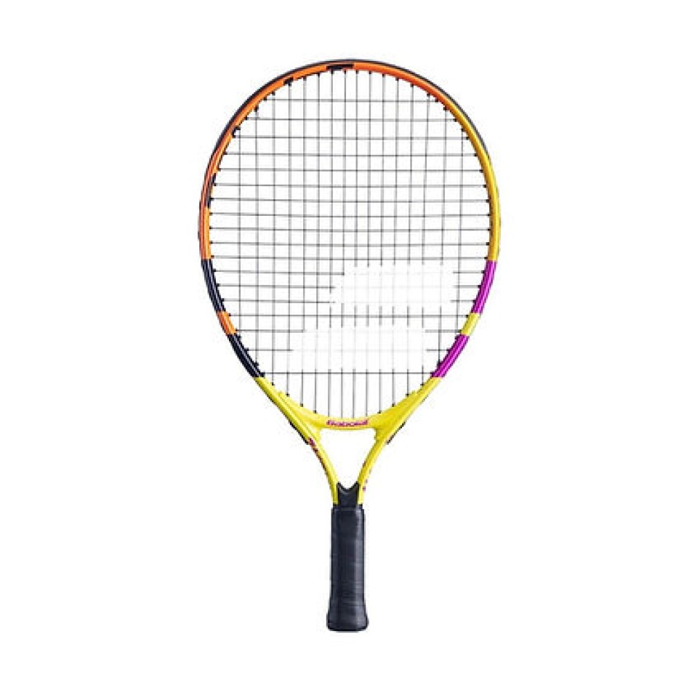 Babolat Nadal Junior 19 Tennis Racquet - 174 g - Yellow Orange Purple Babolat Nadal Junior 19 Tennis Racquet - 174 g - Yellow Orange Purple