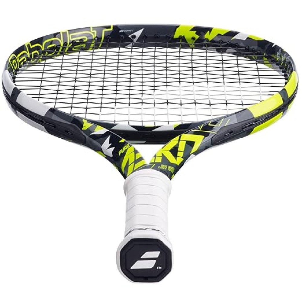Babolat Pure Aero Junior 26 Tennis Racquet - 250 g - Grey Yellow White