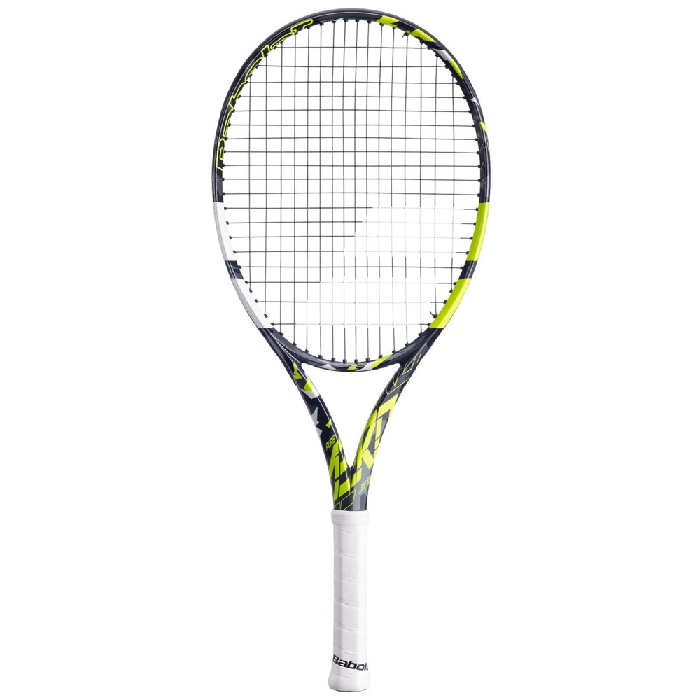 Babolat Pure Aero Junior 26 Tennis Racquet - 250 g - Grey Yellow White