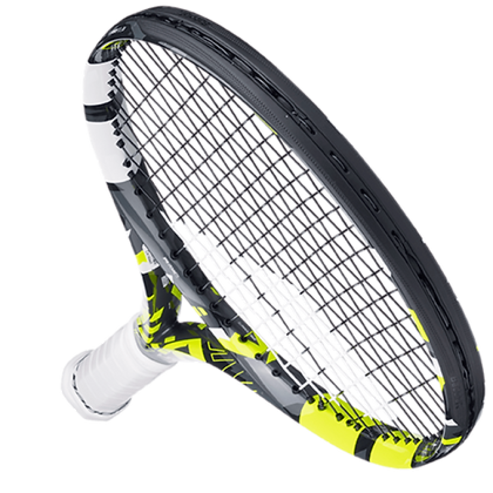 Babolat Pure Aero Lite 2023 Unstrung Tennis Racquet - 270 g - Grey Yellow White