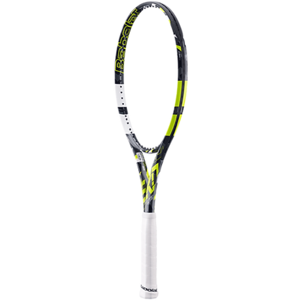 Babolat Pure Aero Lite 2023 Unstrung Tennis Racquet - 270 g - Grey Yellow White