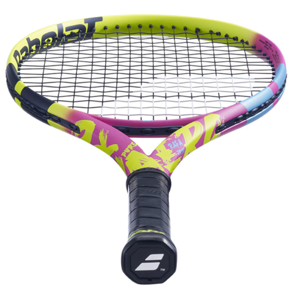 Babolat Pure Aero Rafa Junior 26 Tennis Racquet - 250 g - Yellow Pink Blue