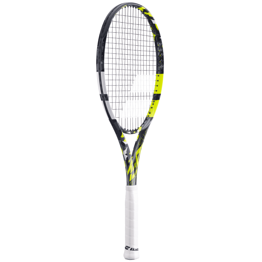 Babolat Pure Aero Team 2023 Unstrung Tennis Racquet - 285 g - Grey Yellow White Babolat Pure Aero Team 2023 Unstrung Tennis Racquet - 285 g - Grey Yellow White