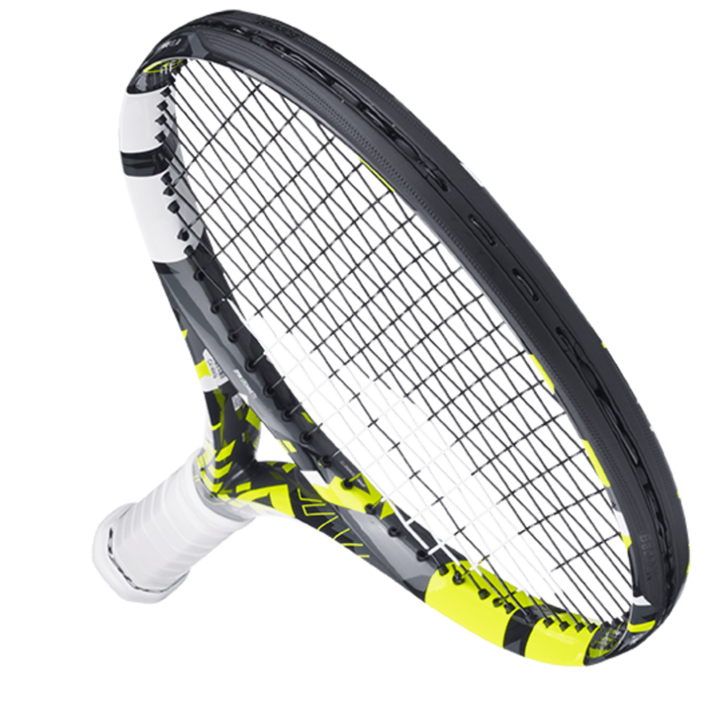 Babolat Pure Aero Team 2023 Unstrung Tennis Racquet - 285 g - Grey Yellow White Babolat Pure Aero Team 2023 Unstrung Tennis Racquet - 285 g - Grey Yellow White