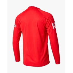 England Red 2022 T20 World Cup Full Sleeves Cricket Fan Jersey - 100% Dryfit Polyester - With Name Personalization