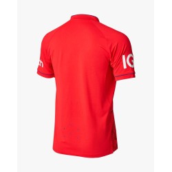 England Red 2022 T20 World Cup Half Sleeves Cricket Fan Jersey - 100% Dryfit Polyester - With Name Personalization
