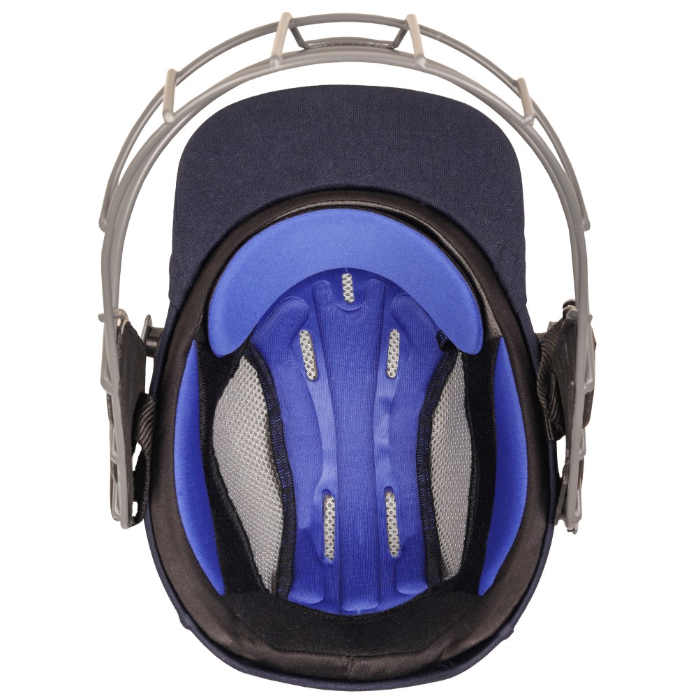 Forma Wicket Keeping Mild Steel Cricket Helmet -Navy Blue Forma Wicket Keeping Mild Steel Cricket Helmet -Navy Blue