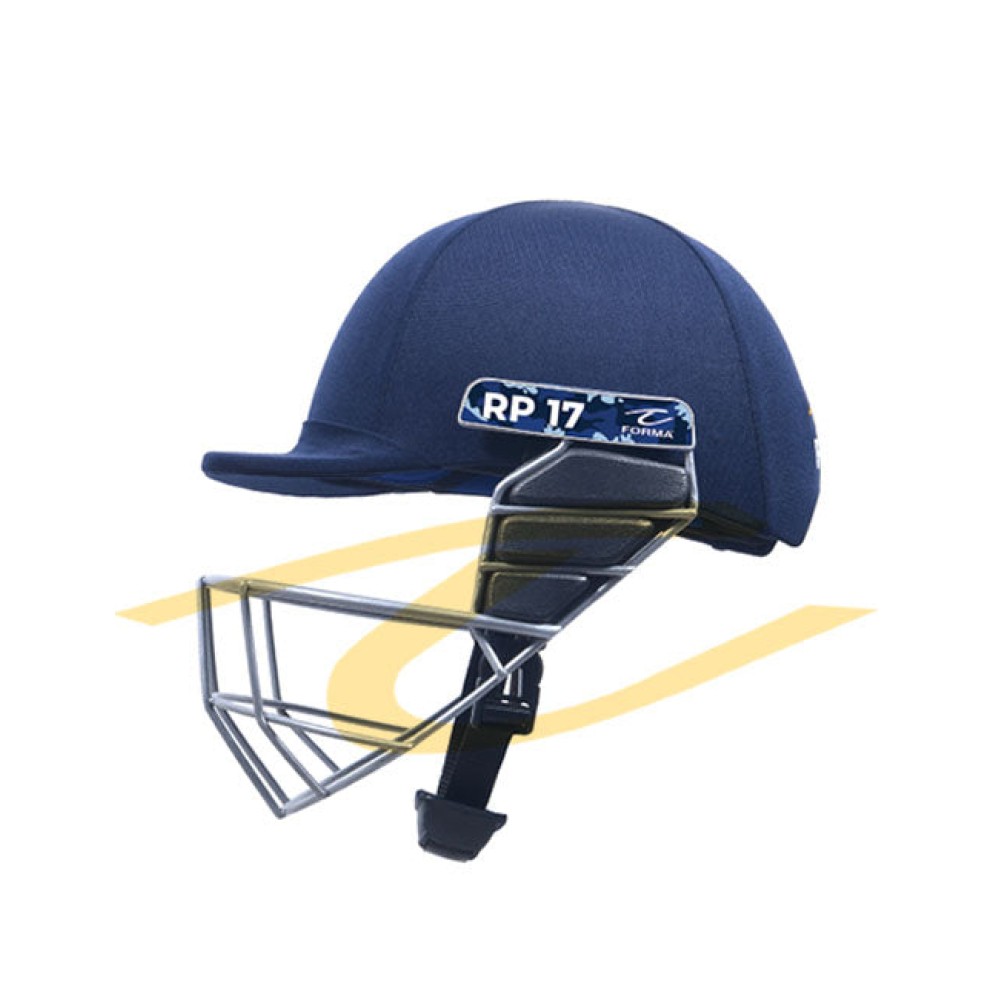 Forma Wicket Keeping Titanium Cricket Helmet -Navy Blue Forma Wicket Keeping Titanium Cricket Helmet -Navy Blue