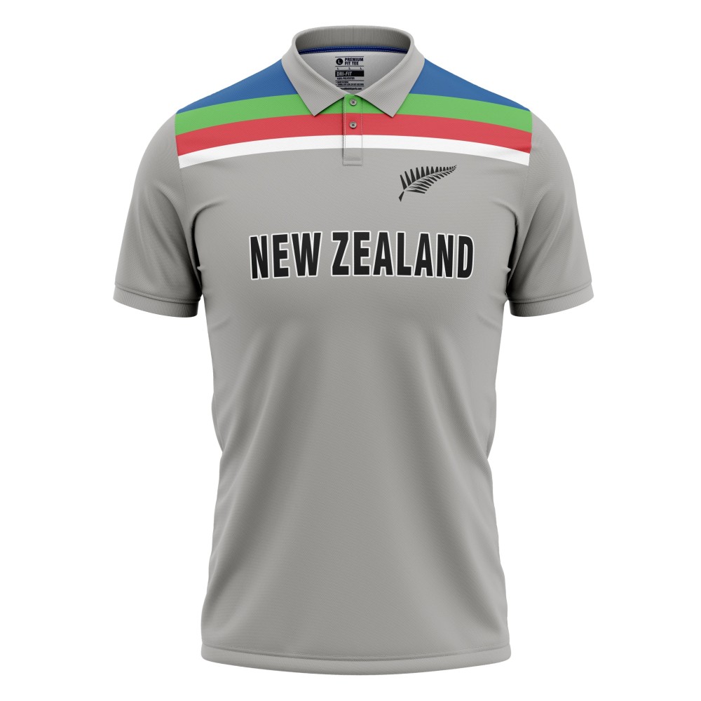 New Zealand ODI World Cup 1992 Half Sleeves Cricket Fan Jersey - 100% Dryfit Polyester - With Name Personalisation New Zealand ODI World Cup 1992 Half Sleeves Cricket Fan Jersey - 100% Dryfit Polyester - With Name Personalisation