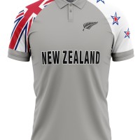 New Zealand ODI World Cup 1995 Half Sleeves Cricket Fan Jersey - 100% Dryfit Polyester - With Name Personalisation