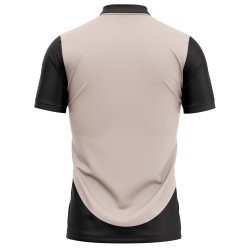 New Zealand ODI World Cup Retro Half Sleeves Cricket Fan Jersey - 100% Dryfit Polyester - With Name Personalisation