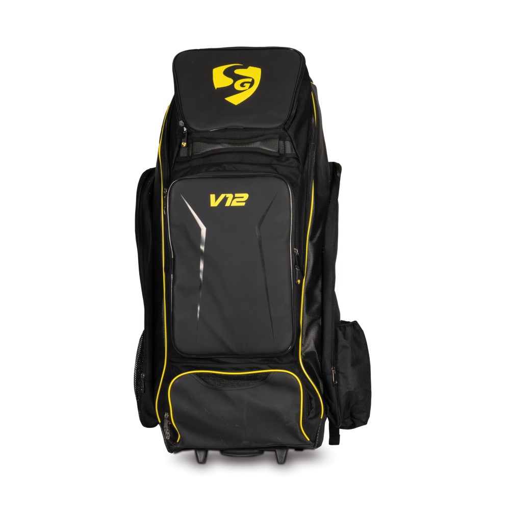 SG V12 Player Duffle Wheelie Cricket Kit Bag