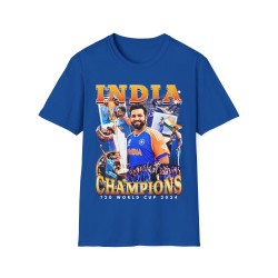 T20 World Champions l Team India Cricket l Cricket l Cricket lover l Cricket Fan l Rohit Sharma l Virat Kohli l Unisex Jersey