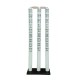 Whitedot Heavy Duty Magnetic Stump Set - 3 Stump + 2 Bails + 1 Iron Base