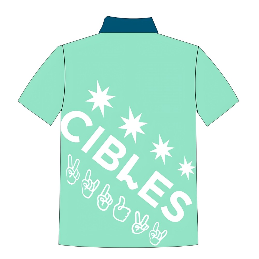 Whitedot Printed Team Wear - 100% Dry fit Polyester - Personalize it with your name & club logo - 540080 Whitedot Printed Team Wear - 100% Dry fit Polyester - Personalize it with your name & club logo - 540080