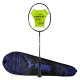 Young Fury X Lite (78 g, 30 LBS) Unstrung Badminton Racquet with Full Cover (Black Green)