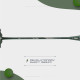 Young P11: The Black Bird Super Charged (78g Lightweight) 30 LBS | Japanese Graphite | Hi-Power Aero Frame | Head Heavy Badminton Racket with Customization and Full Cover (Green Silver)