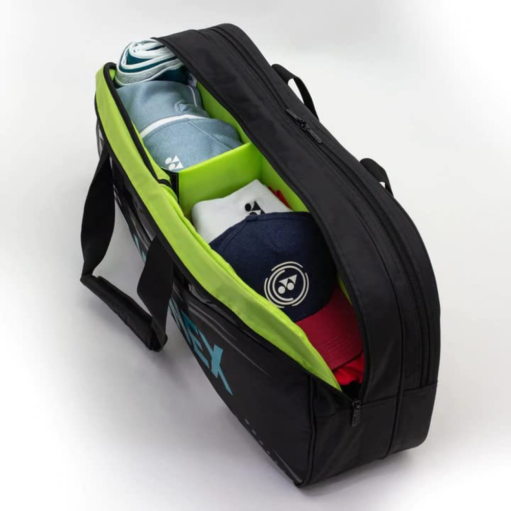 YONEX Badminton Tournament Bag 2231 Black (3D Logo) (Black Black Ceramic)