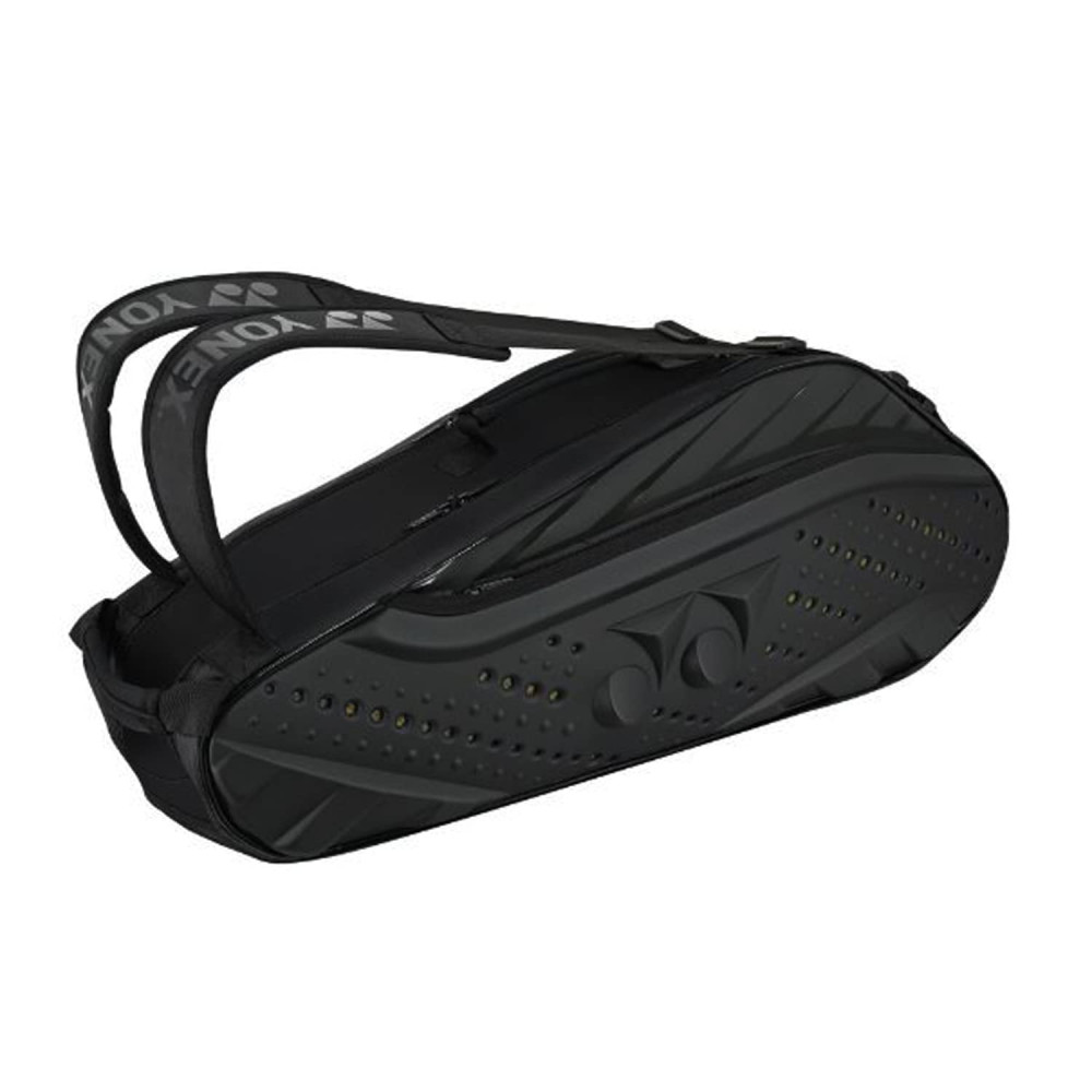 Yonex 2226 Black Edition Badminton Racquet KitBag, Black/Rich Gold