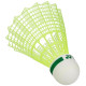Yonex Mavis 10 Nylon Shuttlecock, Yellow, Pack of 6 | Made in Japan (Green Cap)