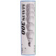 Yonex Mavis 10 Nylon Shuttlecock, Yellow, Pack of 6 | Made in Japan (Green Cap)