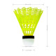 Li-Ning Bolt Neo (6 in 1) Nylon Badminton Shuttlecocks (Yellow)