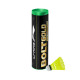 Li-Ning Bolt Gold Nylon Badminton Shuttlecock (Yellow, Slow Speed) | High Quality | Natural Cork Base