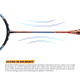 Apacs Asgardia Control (73 grams Ultra Lightweight) Made in Vietnam | Japanese Graphite Unstrung Badminton Racket with Full Cover | G2-4 1/8 inches (Orange)