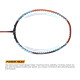 Apacs Asgardia Control (73 grams Ultra Lightweight) Made in Vietnam | Japanese Graphite Unstrung Badminton Racket with Full Cover | G2-4 1/8 inches (Orange)