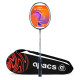 Apacs Z-Ziggler Lite (76g, 33 LBS) Unstrung Badminton Racquet with Full Cover (Black/Blue)