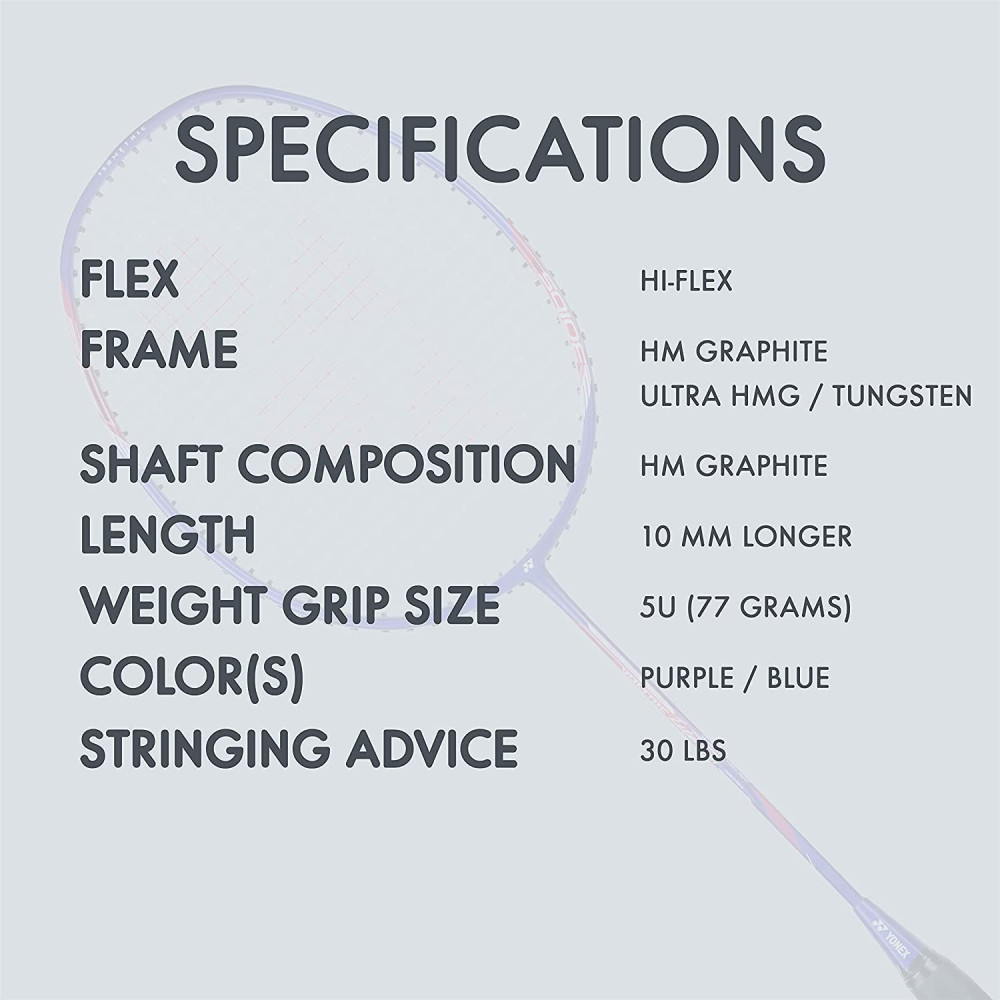 Yonex Voltric Lite 25i Badminton Racket