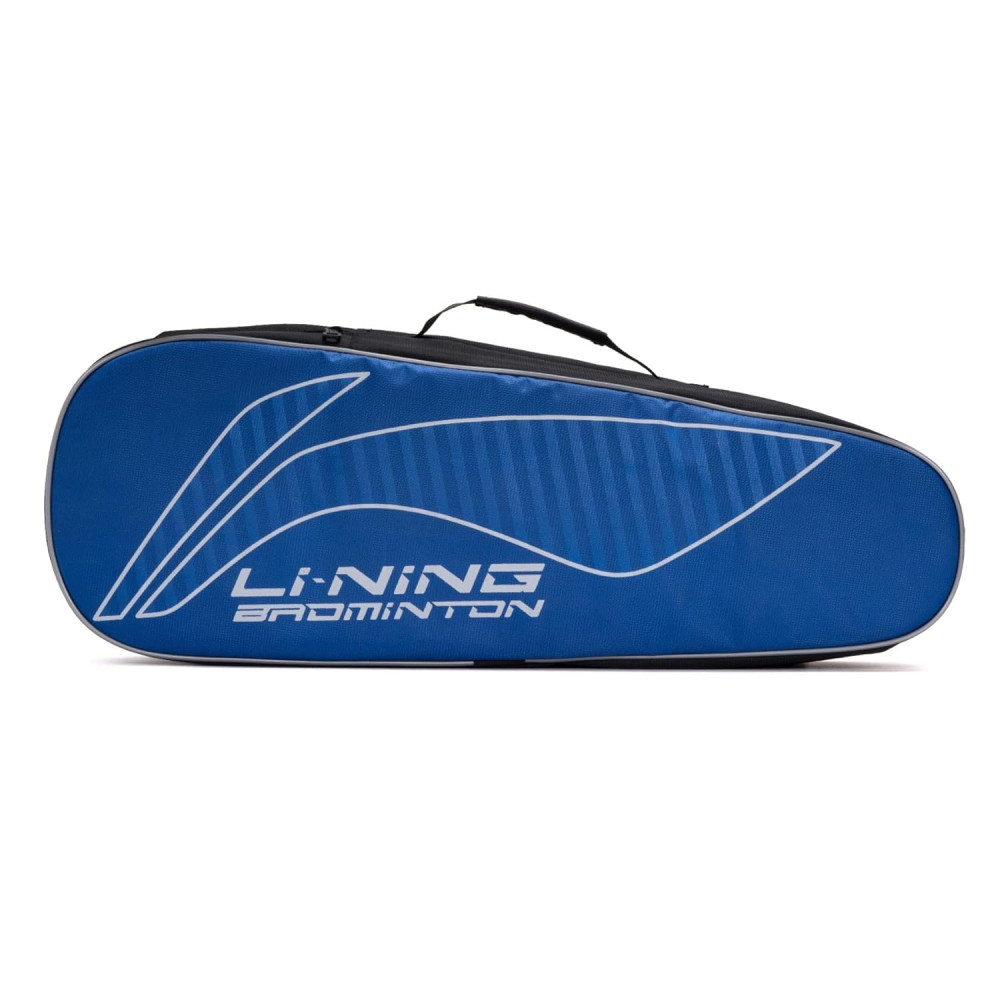 Li-Ning All Star Single Zip Polyester Badminton Kit Bag (Black, Large) | Dedicated Compartments | Unisex - Men, Boys, Girls, Women