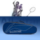 Li-Ning All Star Single Zip Polyester Badminton Kit Bag (Black, Large) | Dedicated Compartments | Unisex - Men, Boys, Girls, Women
