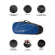 Li-Ning All Star Single Zip Polyester Badminton Kit Bag (Black, Large) | Dedicated Compartments | Unisex - Men, Boys, Girls, Women