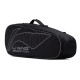 Li-Ning All Star Single Zip Polyester Badminton Kit Bag (Black, Large) | Dedicated Compartments | Unisex - Men, Boys, Girls, Women