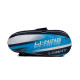 Li-Ning Spike Triple Compartment with Side Pouch (9 in 1) Badminton Kit Bag (Navy/Turquoise Blue)