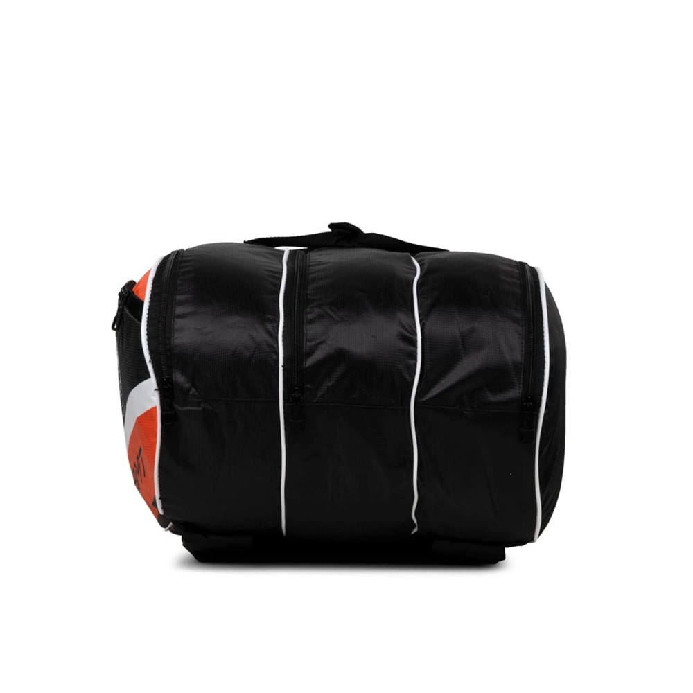 Li-Ning Spike Triple Compartment with Side Pouch (9 in 1) Badminton Kit Bag (Navy/Turquoise Blue)