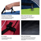 Li-Ning Blaze Triple Zipper Polyester Badminton Kit Bag