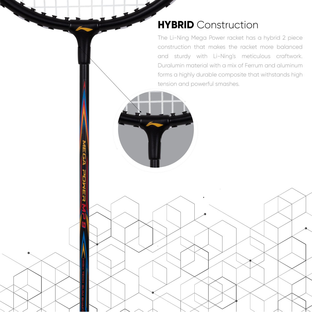 Li-Ning Mega Power 9 Badminton Racket
